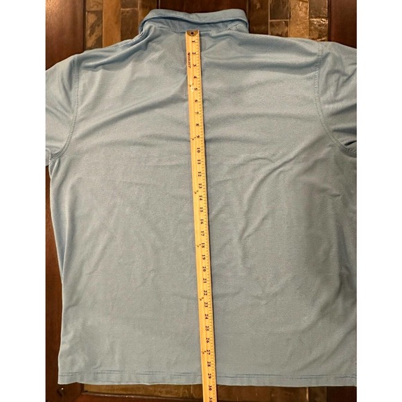 Callaway Mens Golf Polo Shirt‎ Size XXL Blue Striped - Picture 5 of 6